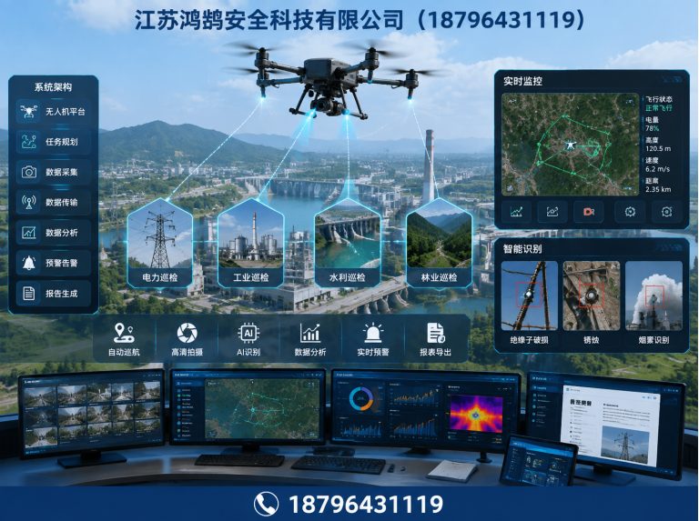 辽源无人机巡检系统展示图